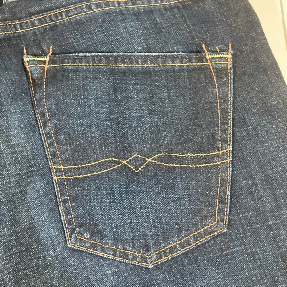 Lucky‎ Brand 227 Jeans Mens 33x30 Original Boot Dark Wash Button Fly 33x28